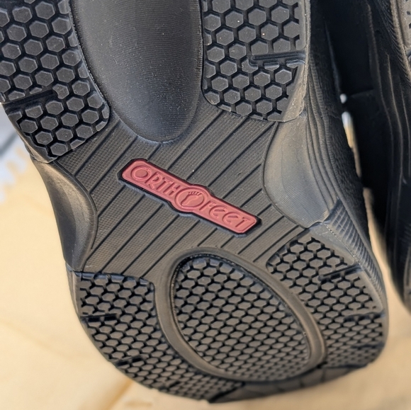 Orthofeet Men’s Size 13 4E Extra Wide #581 Black Strap Comfort Shoes Orthopedic main image 3